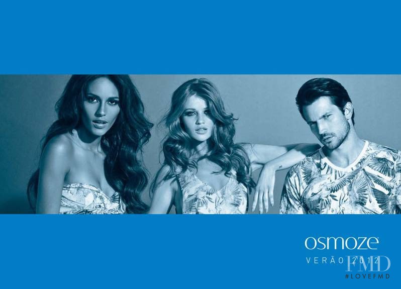 Cintia Dicker featured in  the Osmoze advertisement for Spring/Summer 2012