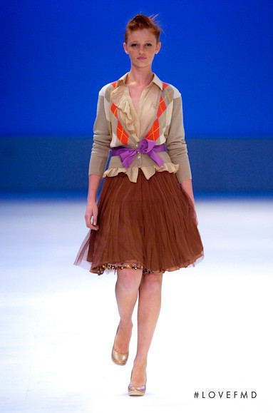 Cintia Dicker featured in  the Maria Bonita Extra fashion show for Autumn/Winter 2005