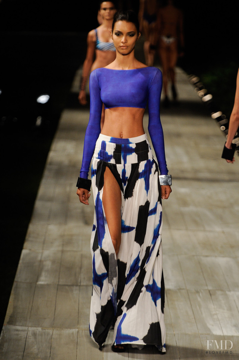 Lais Ribeiro featured in  the Lenny fashion show for Spring/Summer 2012