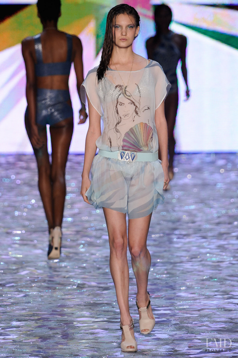 Nadine Ponce featured in  the Triya fashion show for Spring/Summer 2012