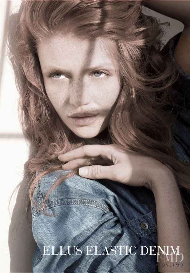 Cintia Dicker featured in  the Ellus Jeans advertisement for Spring/Summer 2011