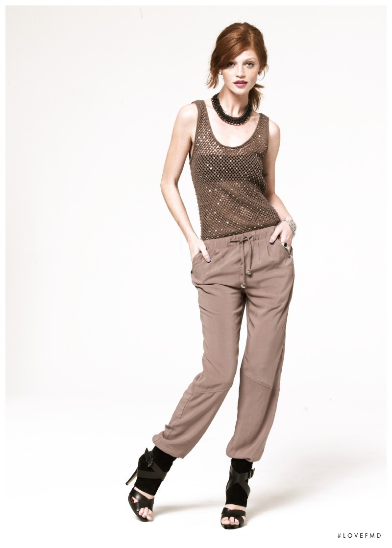 Cintia Dicker featured in  the Macy\'s advertisement for Spring 2011