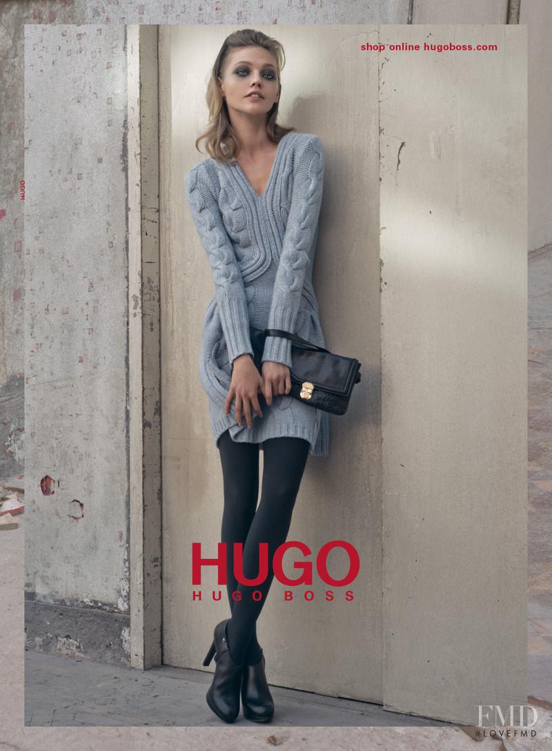 Sasha Pivovarova featured in  the HUGO advertisement for Autumn/Winter 2011