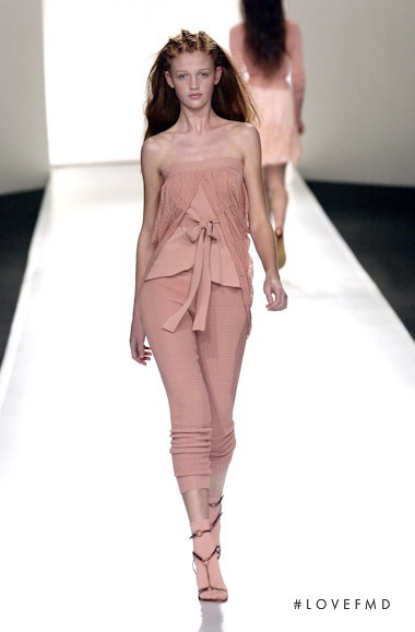Cintia Dicker featured in  the Patachou fashion show for Spring/Summer 2004