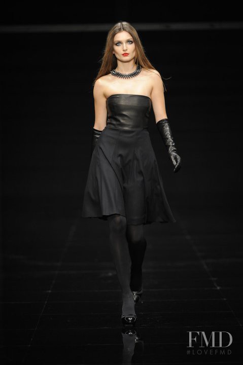 Andreea Diaconu featured in  the HUGO fashion show for Autumn/Winter 2011