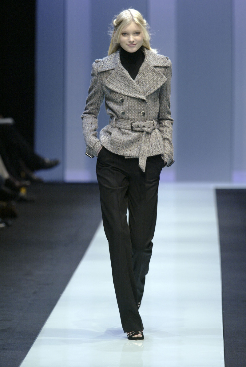Elsa Hosk featured in  the Guy Laroche fashion show for Autumn/Winter 2005