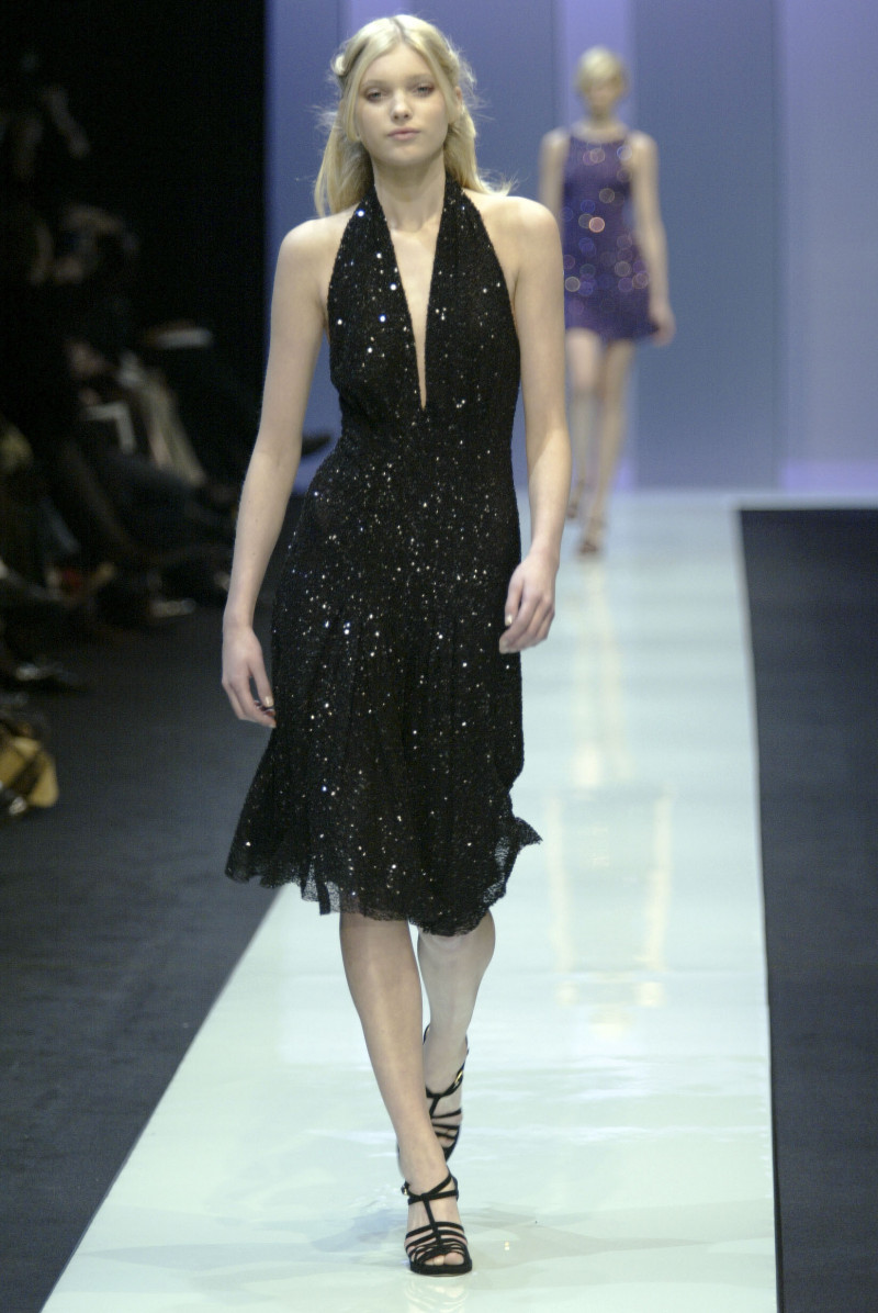 Elsa Hosk featured in  the Guy Laroche fashion show for Autumn/Winter 2005