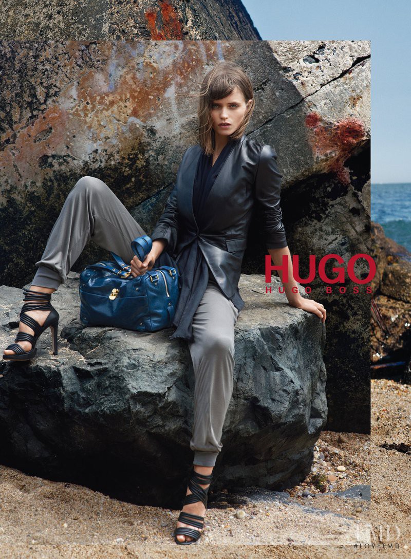 Abbey Lee Kershaw featured in  the HUGO advertisement for Spring/Summer 2011