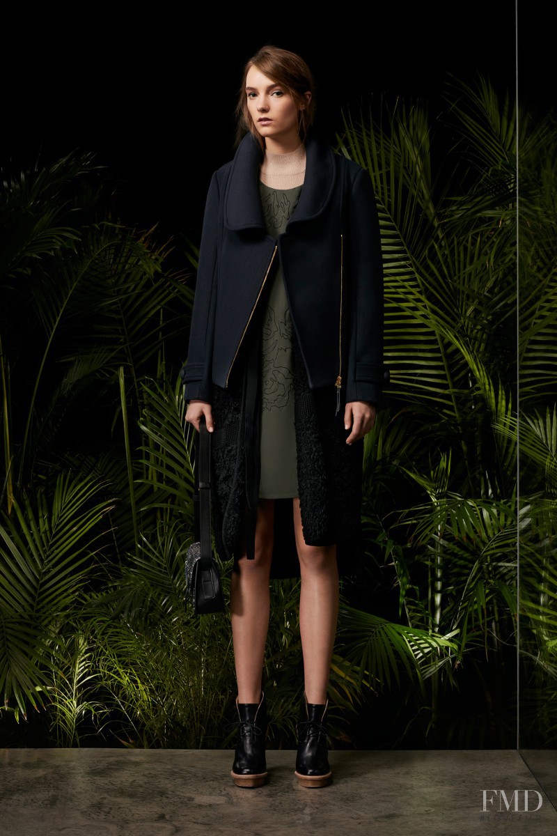 Irina Liss featured in  the Maiyet lookbook for Pre-Fall 2016