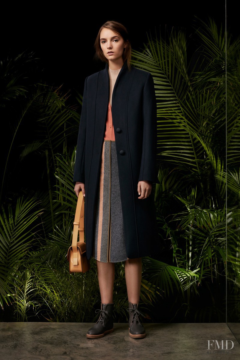 Irina Liss featured in  the Maiyet lookbook for Pre-Fall 2016