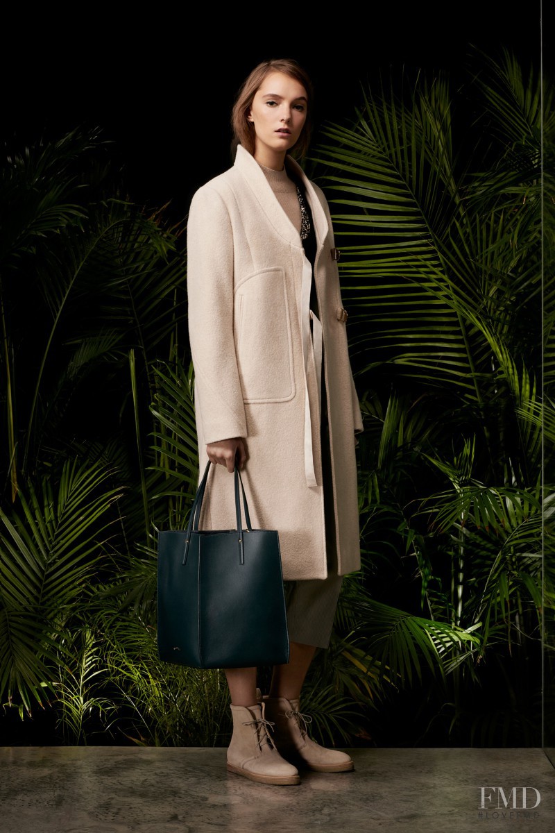 Irina Liss featured in  the Maiyet lookbook for Pre-Fall 2016