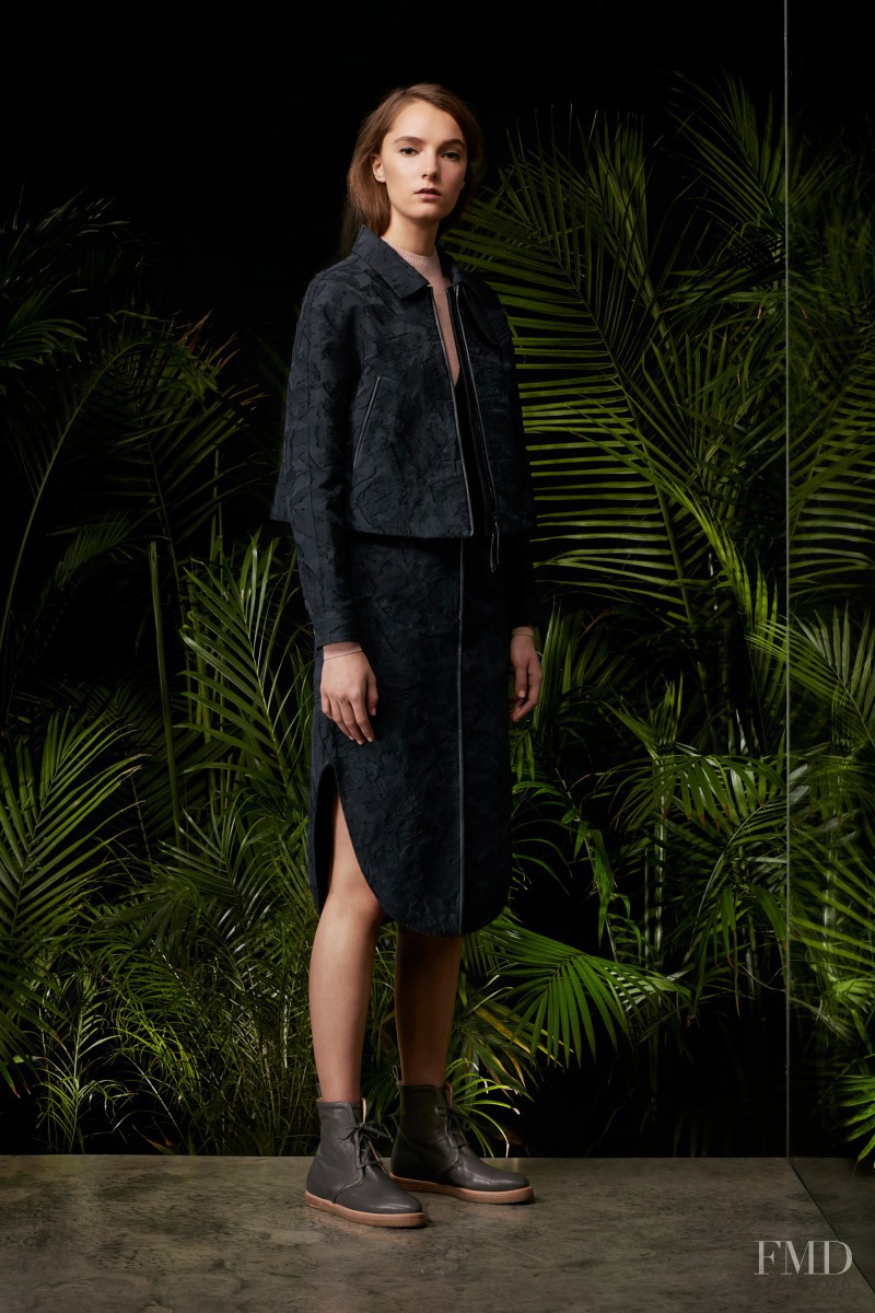 Irina Liss featured in  the Maiyet lookbook for Pre-Fall 2016