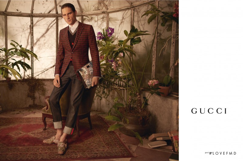 Gucci advertisement for Pre-Fall 2016