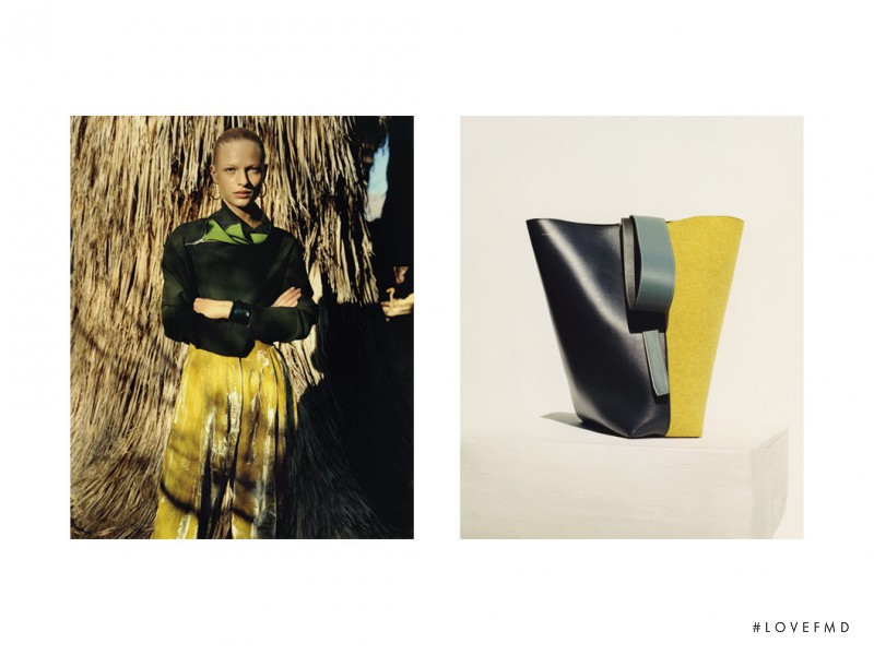 Frederikke Sofie Falbe-Hansen featured in  the Celine advertisement for Pre-Fall 2016