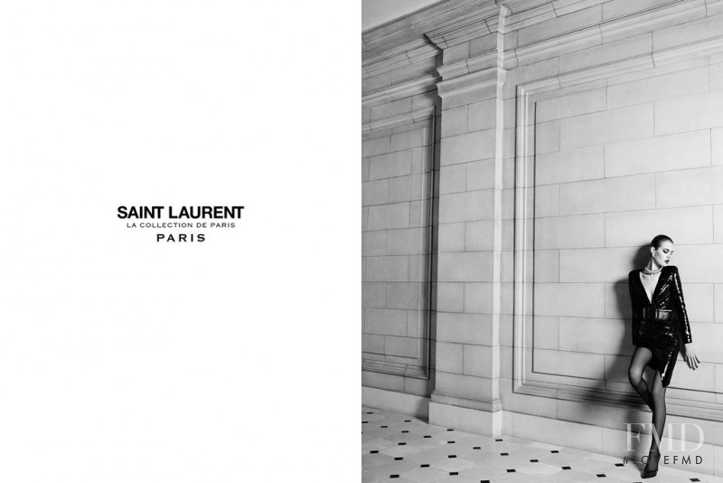 Saint Laurent La Collection de Paris advertisement for Autumn/Winter 2016