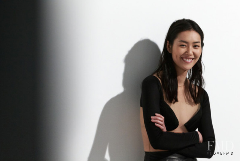 Liu Wen featured in  the La Perla advertisement for Autumn/Winter 2016