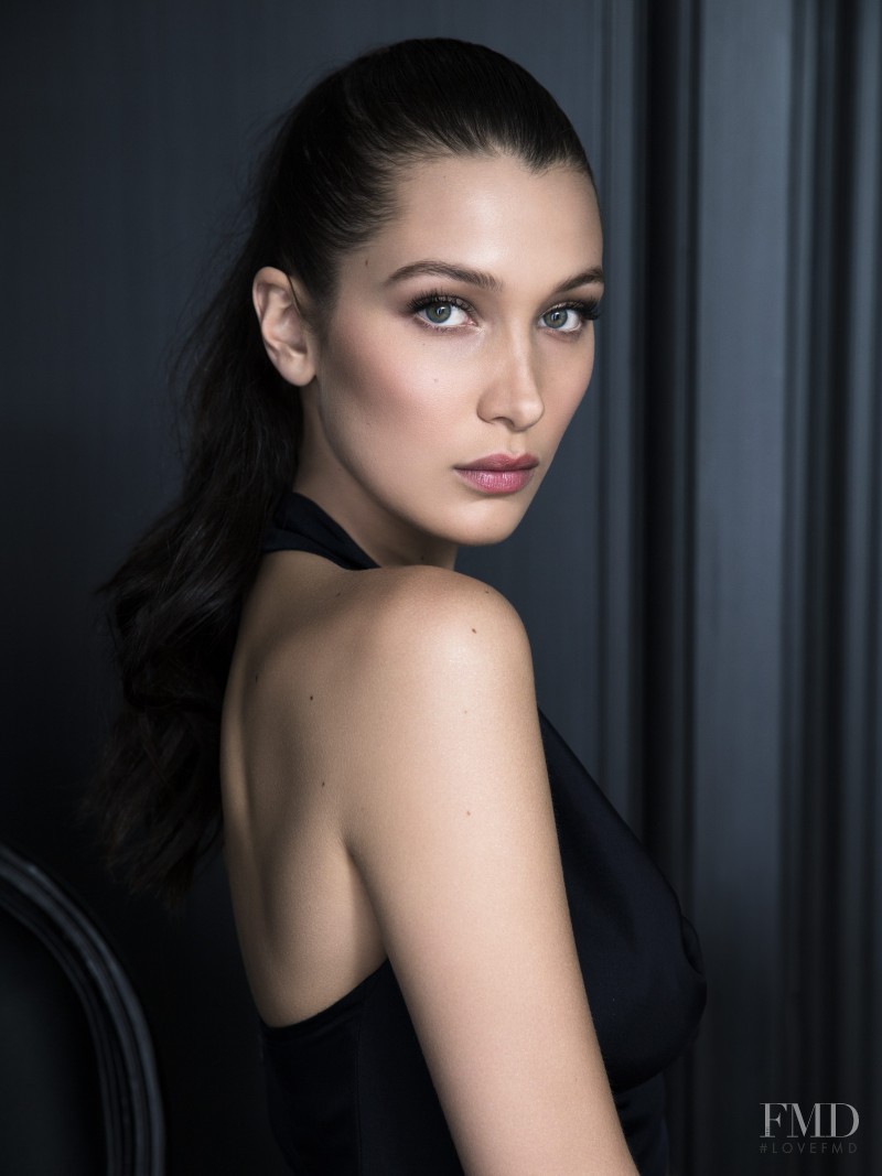 Bella Hadid featured in  the Dior Beauty advertisement for Autumn/Winter 2016