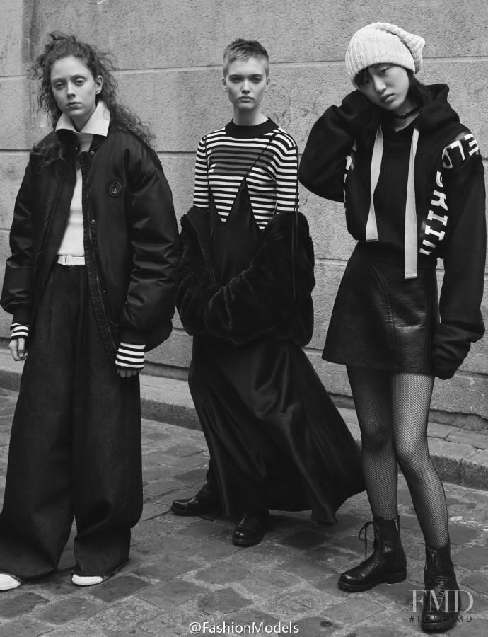 Natalie Westling featured in  the Peacebird advertisement for Autumn/Winter 2016