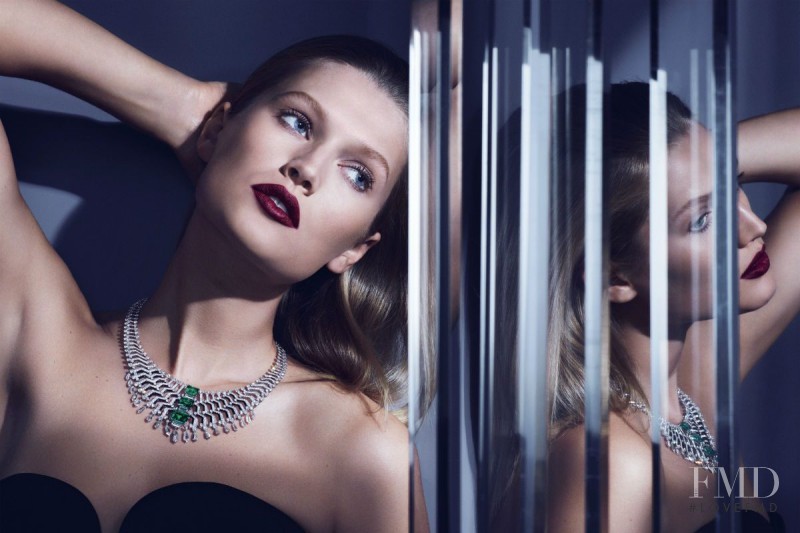 Toni Garrn featured in  the Cartier Magicien Collection advertisement for Autumn/Winter 2016
