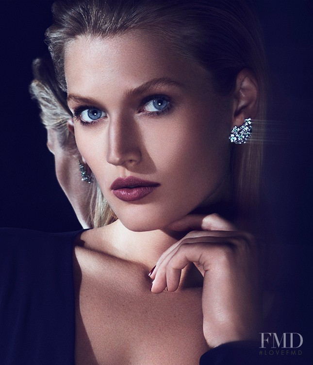 Toni Garrn featured in  the Cartier Magicien Collection advertisement for Autumn/Winter 2016