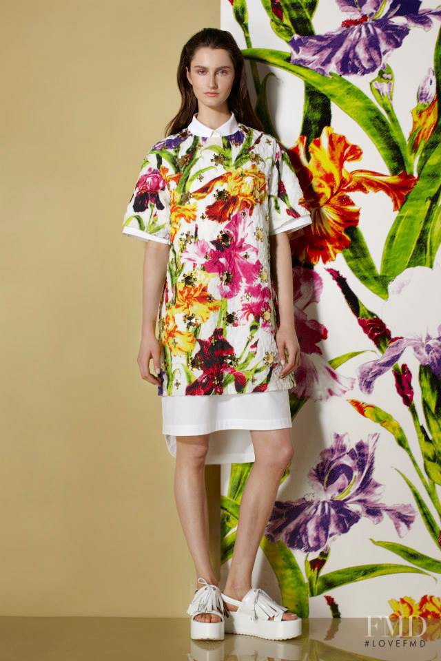 Mackenzie Drazan featured in  the Ports 1961 fashion show for Resort 2014