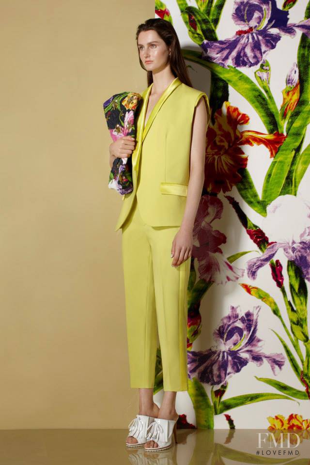 Mackenzie Drazan featured in  the Ports 1961 fashion show for Resort 2014