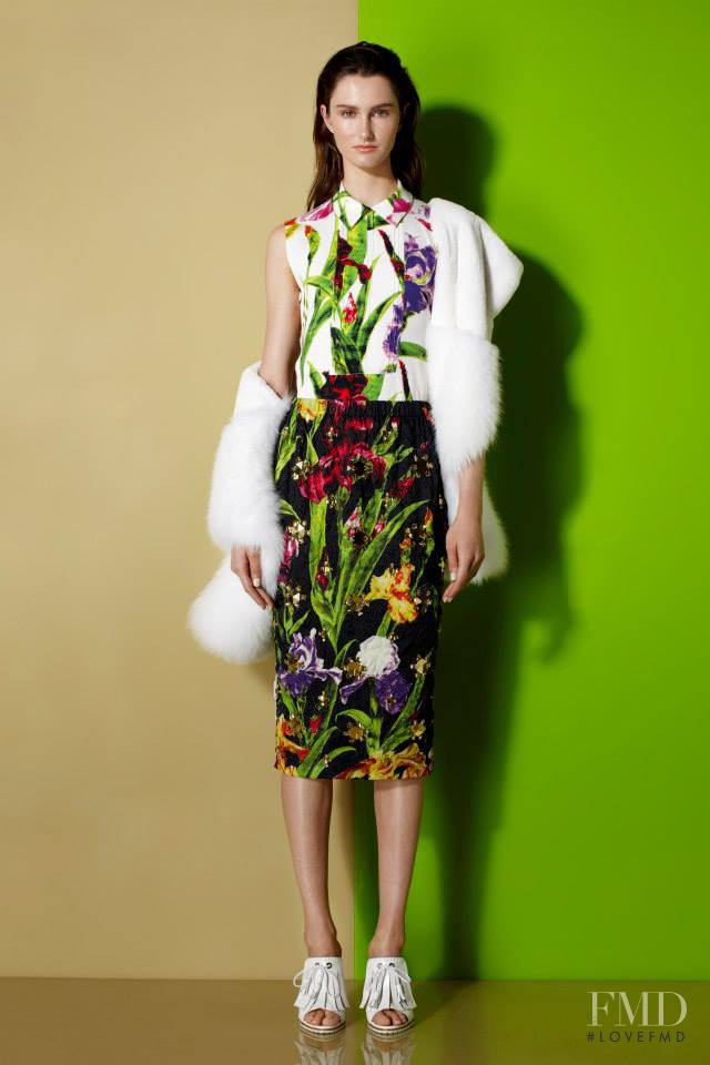 Mackenzie Drazan featured in  the Ports 1961 fashion show for Resort 2014