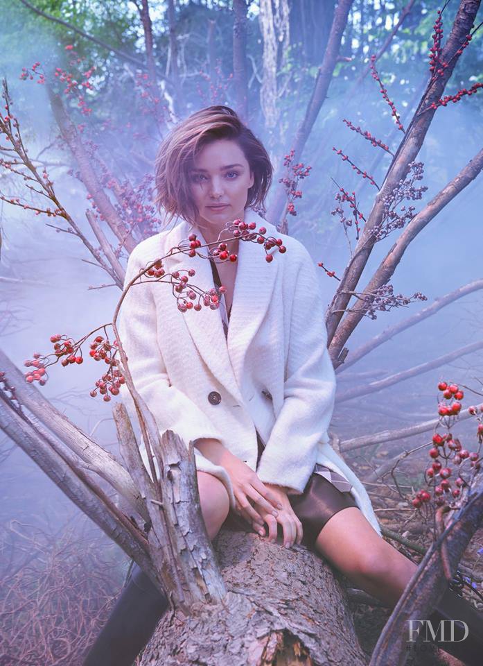 Miranda Kerr featured in  the Marella advertisement for Autumn/Winter 2016