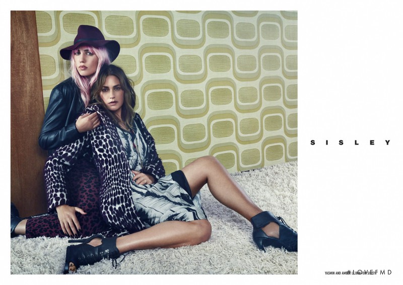 Amber Le Bon featured in  the Sisley advertisement for Autumn/Winter 2016