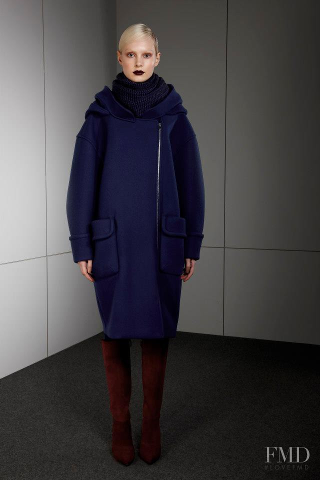 Steffi Soede featured in  the Ports 1961 fashion show for Pre-Fall 2013