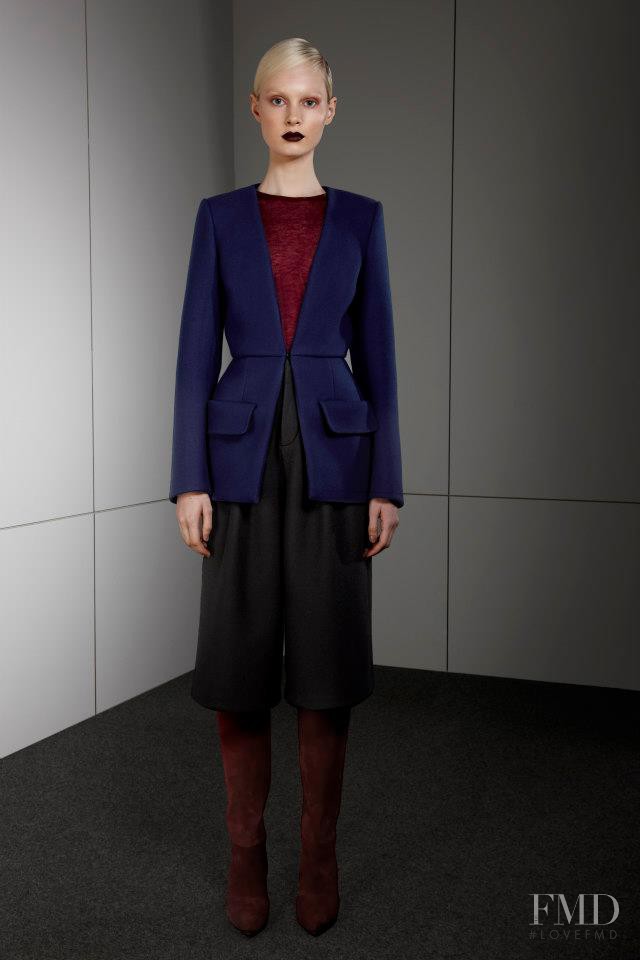 Steffi Soede featured in  the Ports 1961 fashion show for Pre-Fall 2013