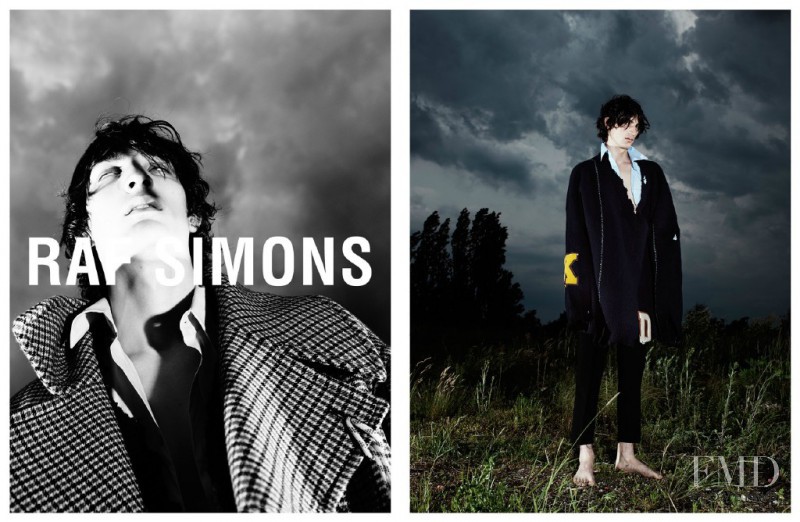 Raf Simons advertisement for Autumn/Winter 2016