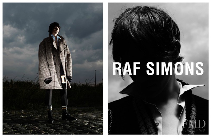 Raf Simons advertisement for Autumn/Winter 2016