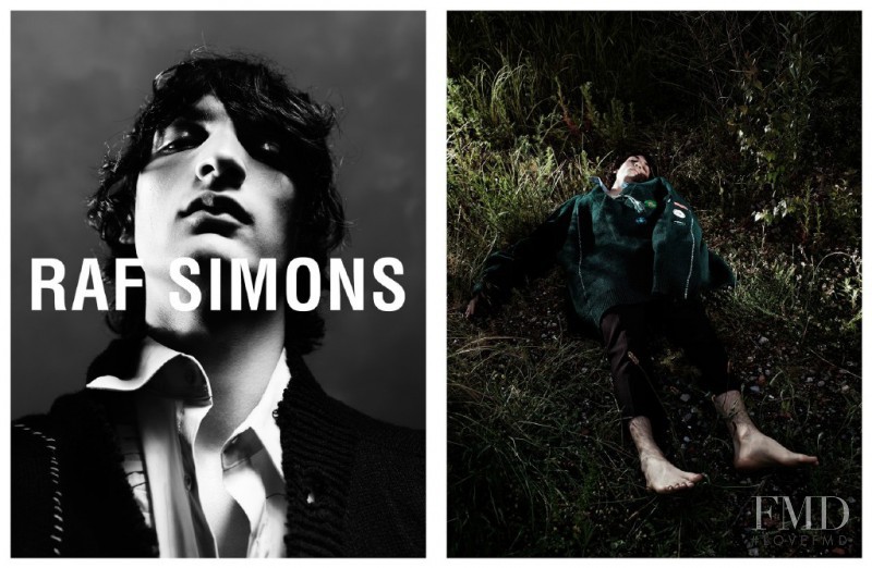 Raf Simons advertisement for Autumn/Winter 2016