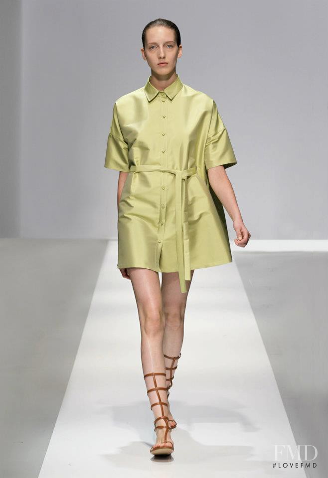 Iris Egbers featured in  the Ports 1961 fashion show for Spring/Summer 2013