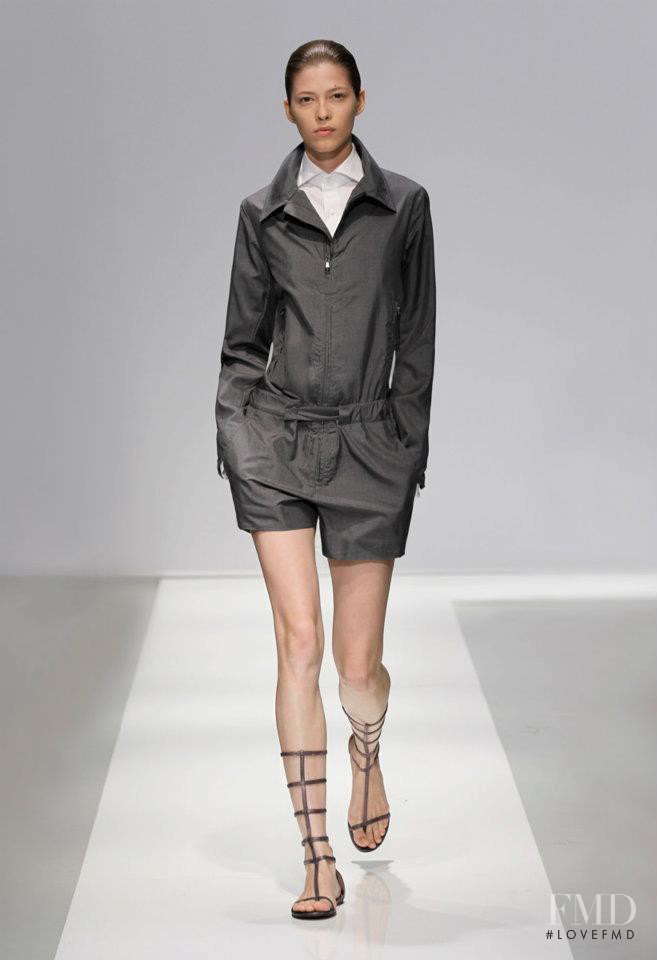 Yulia Kharlapanova featured in  the Ports 1961 fashion show for Spring/Summer 2013