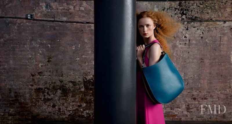 Rianne Van Rompaey featured in  the Hugo Boss advertisement for Autumn/Winter 2016