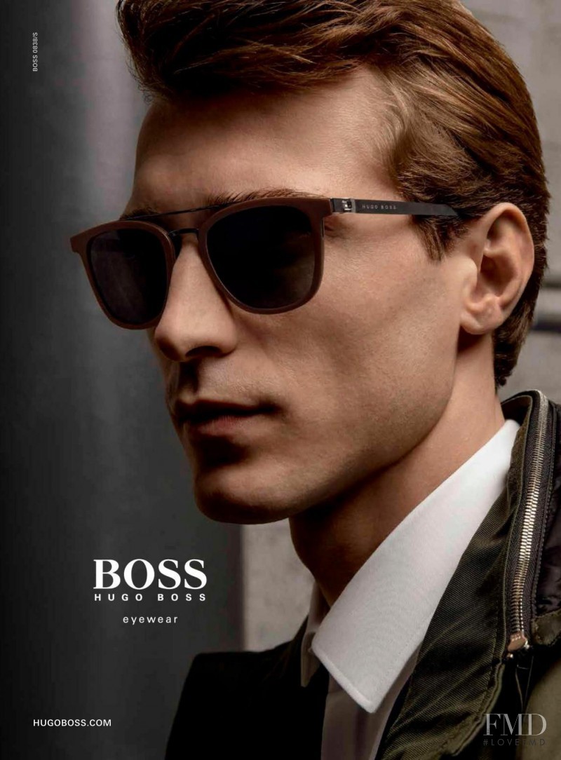 Clement Chabernaud featured in  the Hugo Boss advertisement for Autumn/Winter 2016