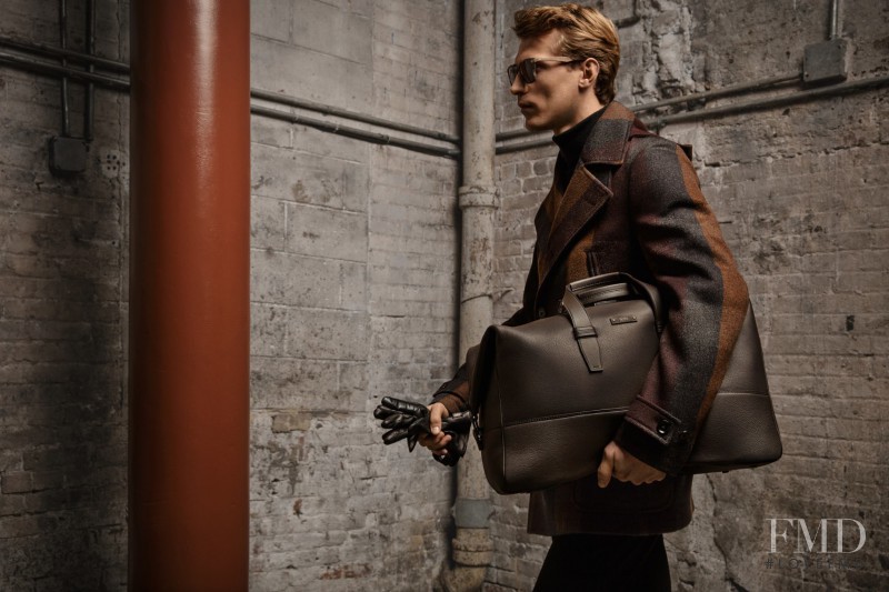 Clement Chabernaud featured in  the Hugo Boss advertisement for Autumn/Winter 2016