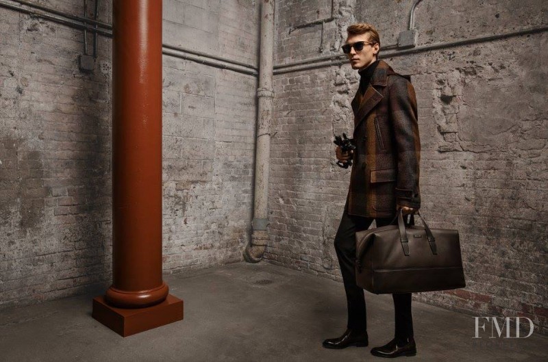 Clement Chabernaud featured in  the Hugo Boss advertisement for Autumn/Winter 2016