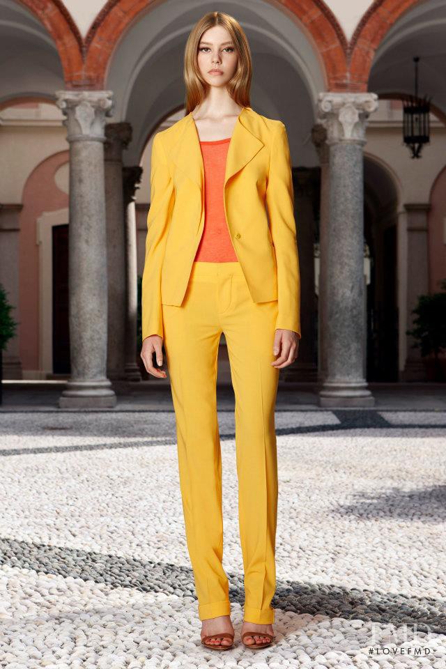 Ondria Hardin featured in  the Ports 1961 fashion show for Resort 2013