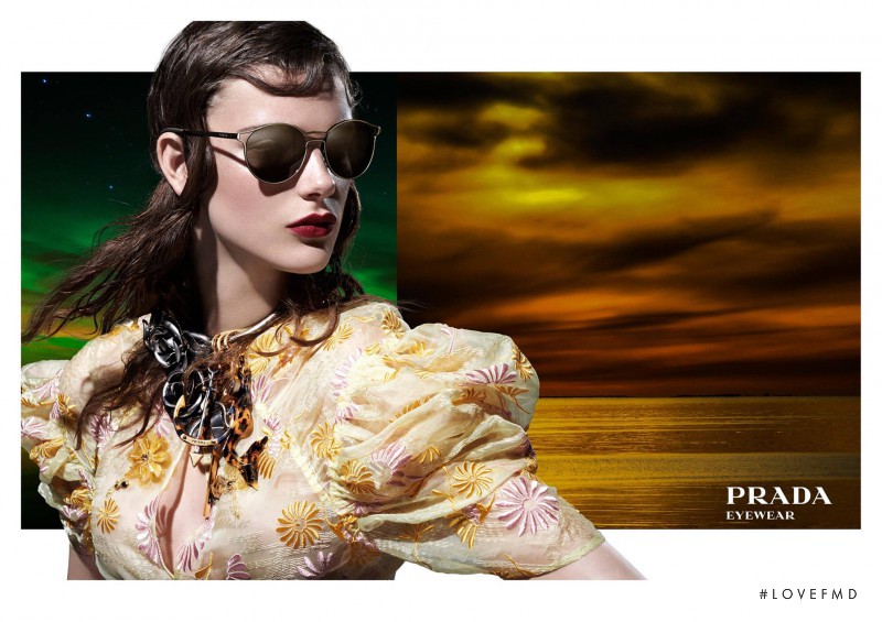 Prada Eyewear advertisement for Autumn/Winter 2016