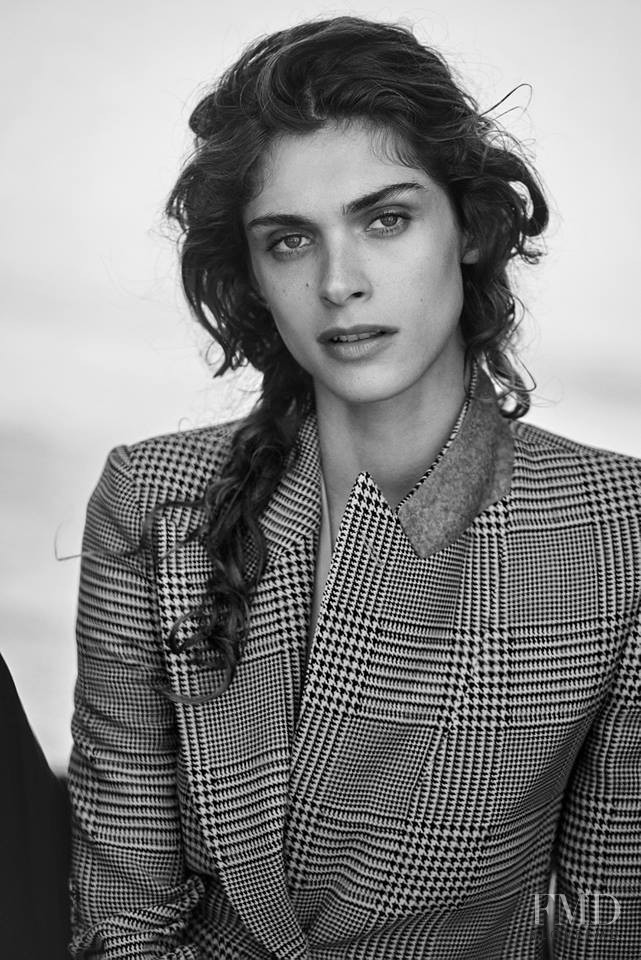Elisa Sednaoui featured in  the Giorgio Armani New Normal advertisement for Autumn/Winter 2016