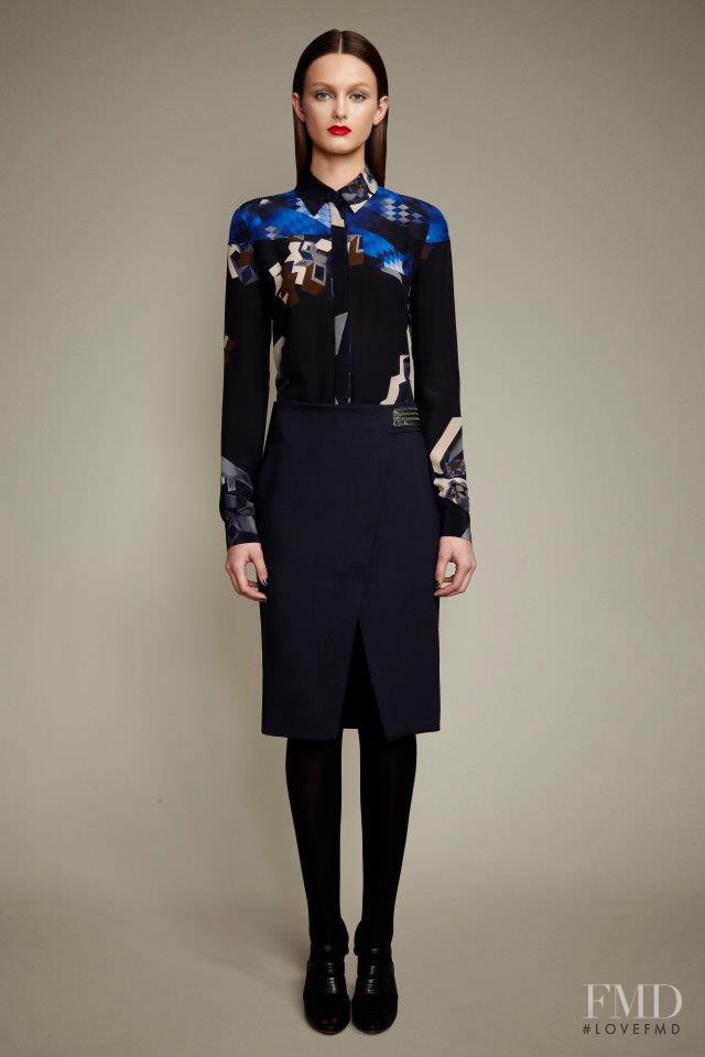 Andie Arthur featured in  the Ports 1961 fashion show for Pre-Fall 2012