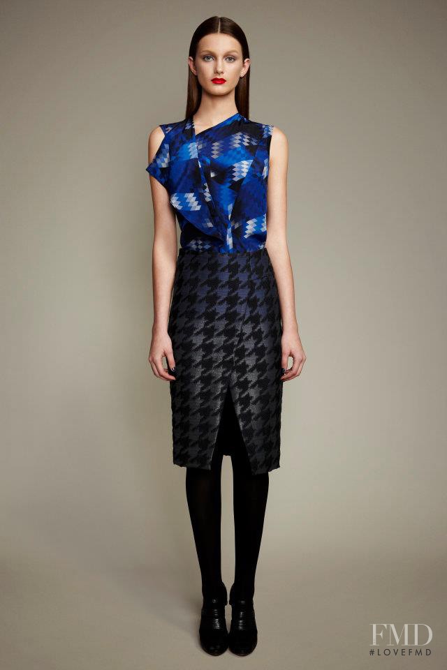 Andie Arthur featured in  the Ports 1961 fashion show for Pre-Fall 2012