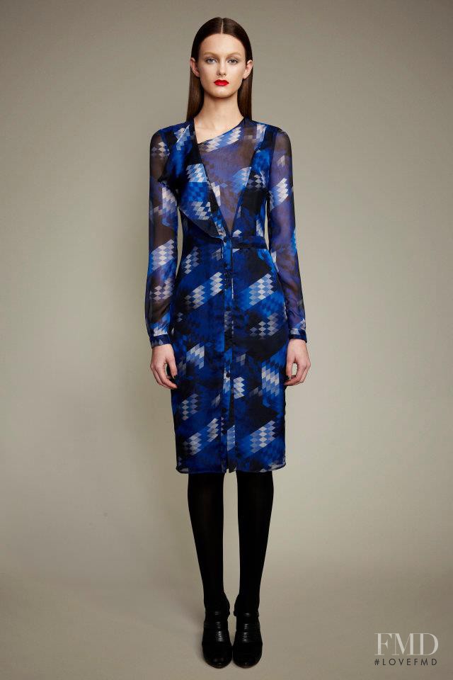 Andie Arthur featured in  the Ports 1961 fashion show for Pre-Fall 2012