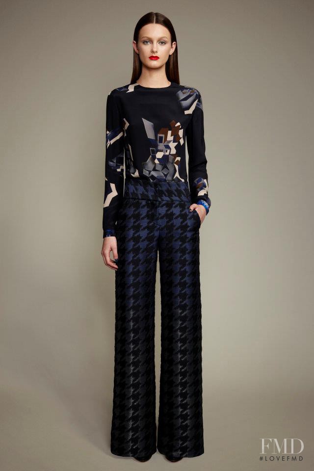 Andie Arthur featured in  the Ports 1961 fashion show for Pre-Fall 2012