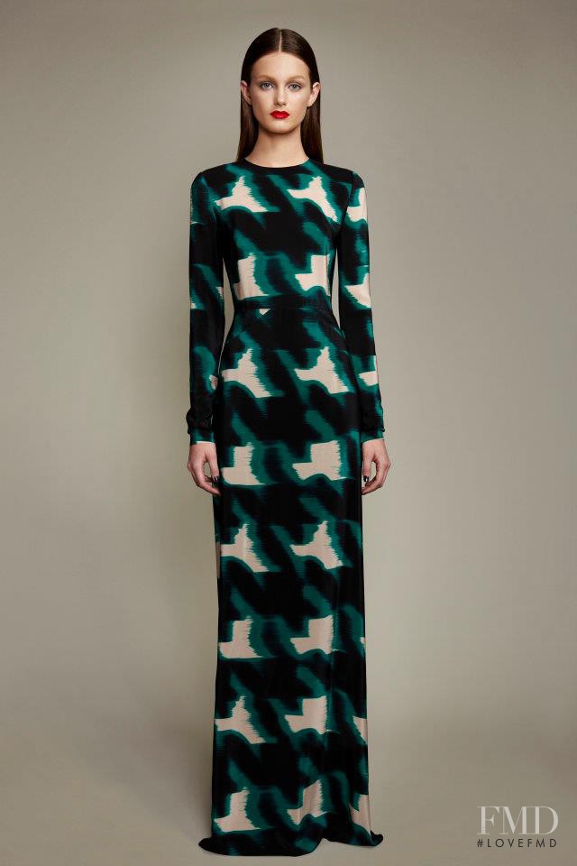 Andie Arthur featured in  the Ports 1961 fashion show for Pre-Fall 2012