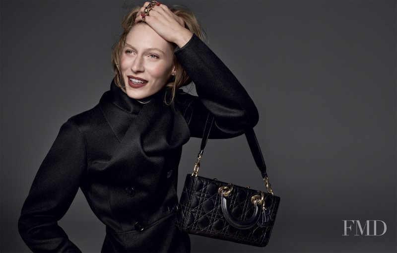 Julia Nobis featured in  the Christian Dior advertisement for Autumn/Winter 2016