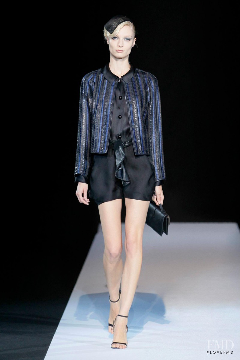 Giorgio Armani fashion show for Spring/Summer 2013